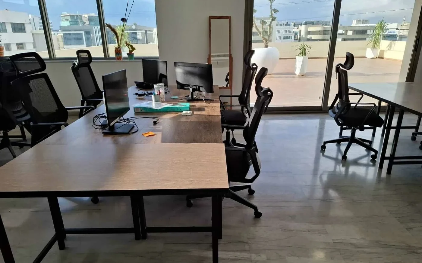 Le bureau d'Ingeline à Tunis